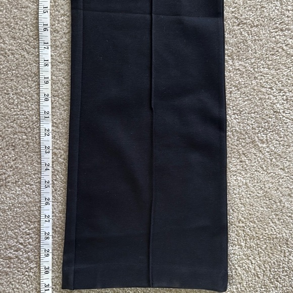 Jason Wu Wide Leg Pleated Black Trousers Women’s 12 Dress Pants - Picture 8 of 10